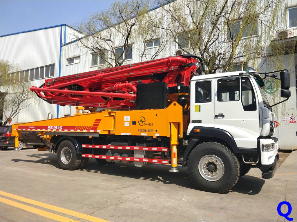 小型混凝土泵車，混凝土泵車、天泵、小型泵車